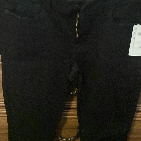 Old Navy Rockstar Super Skinny Black Jeans - Picture 2 of 4